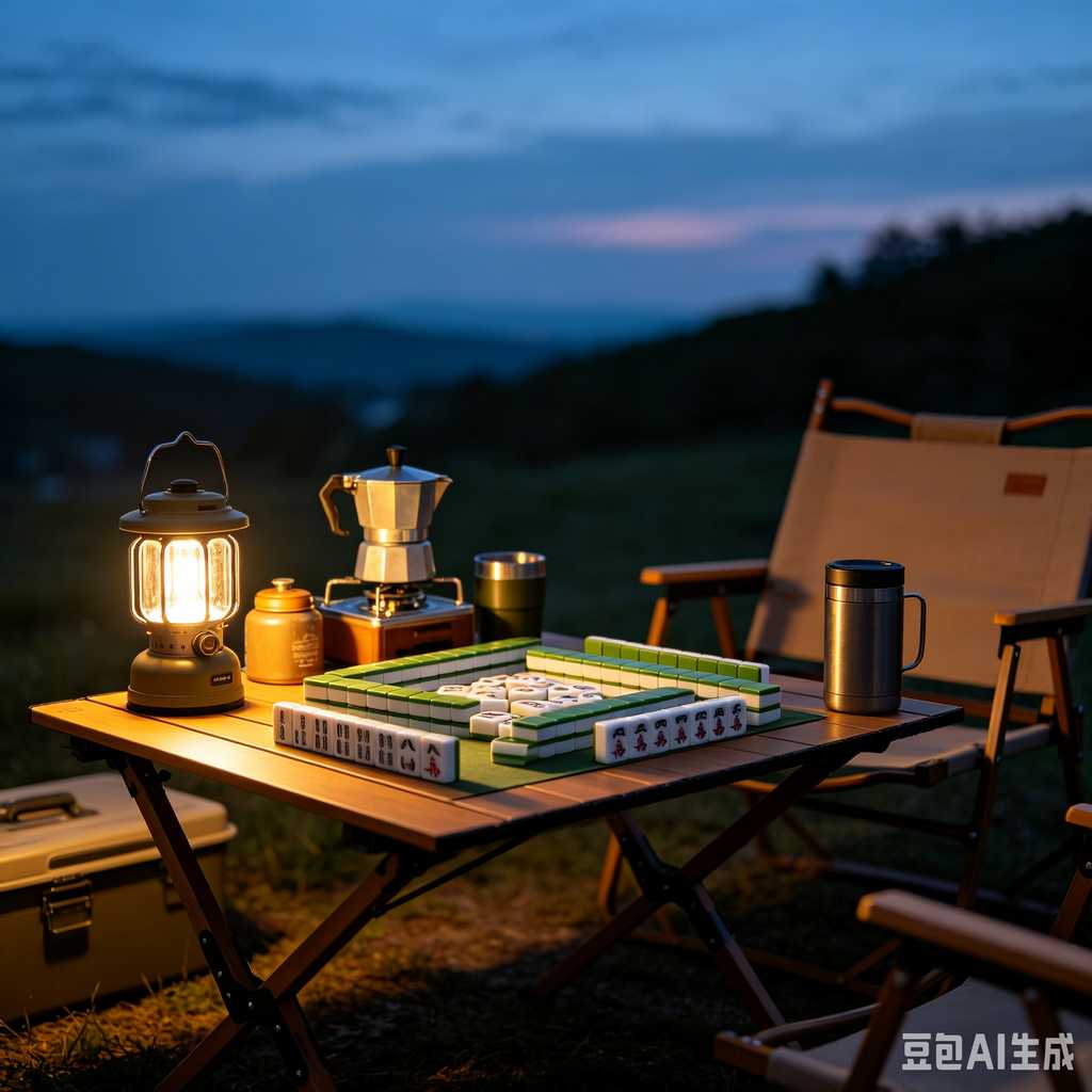 cute mini mahjong tiles set